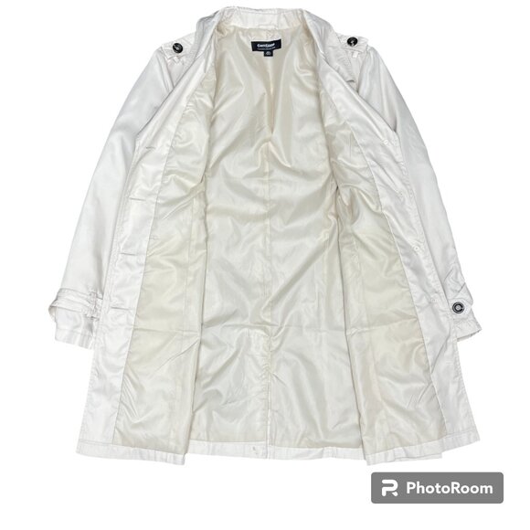 NWT!‎ Women's COFFEESHOP Khaki Trench Coat/Jacket- Size XXL - Picture 3 of 16